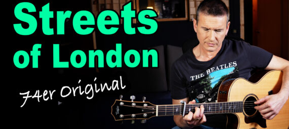 Streets of London Gitarre