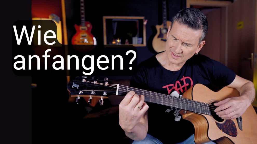 Gitarre lernen